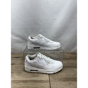 Nike Shoes‎ Youth 5Y Women's 6.5 Air Max 90 LTR GS Triple White CD6864-100